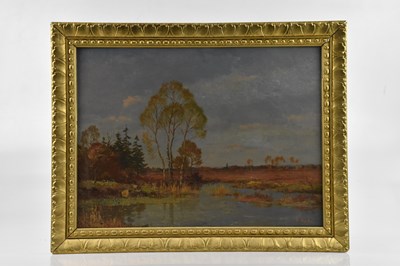 Lot 2641 - PHILIP ROTH (1841-1921); oil on board,...