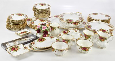 Lot 1802 - ROYAL ALBERT; an 'Old Country Roses' pattern...