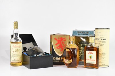Lot 2434 - WHISKY; a collection of mixed whisky...