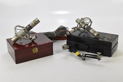 Lot 1332 - SE ELECTRONICS; two SE3 microphones, both with...
