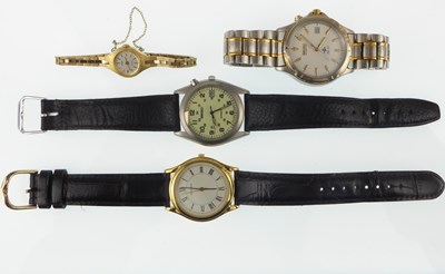 Lot 1302 - Three gentlemen's wristwatches comprising a...