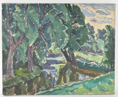 Lot 116 - MARY GODWIN (1887-1960); oil on canvas, 'The...