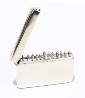 Lot 2209 - A Victorian hallmarked silver game markers,...