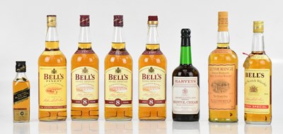 Lot 2435 - WHISKY; a collection of eight bottles...