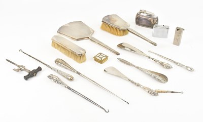 Lot 501 - FRED H ADAMS & CO; a George V hallmarked...