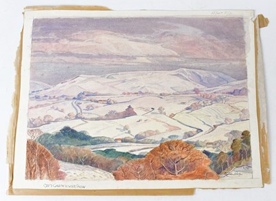 Lot 718 - EDWARD CARTER PRESTON (1886-1965); watercolour,...
