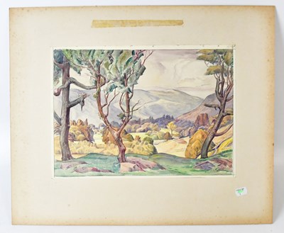 Lot 723 - EDWARD CARTER PRESTON (1886-1965); watercolour,...
