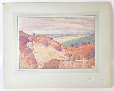 Lot 715 - EDWARD CARTER PRESTON (1886-1965); watercolour,...
