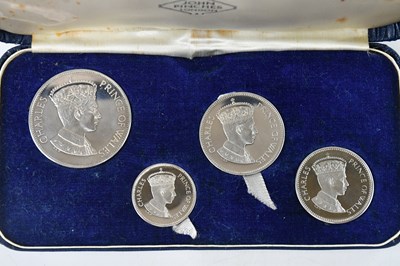 Lot 489 - JOHN PINCHES LTD; a cased set of four Charles...