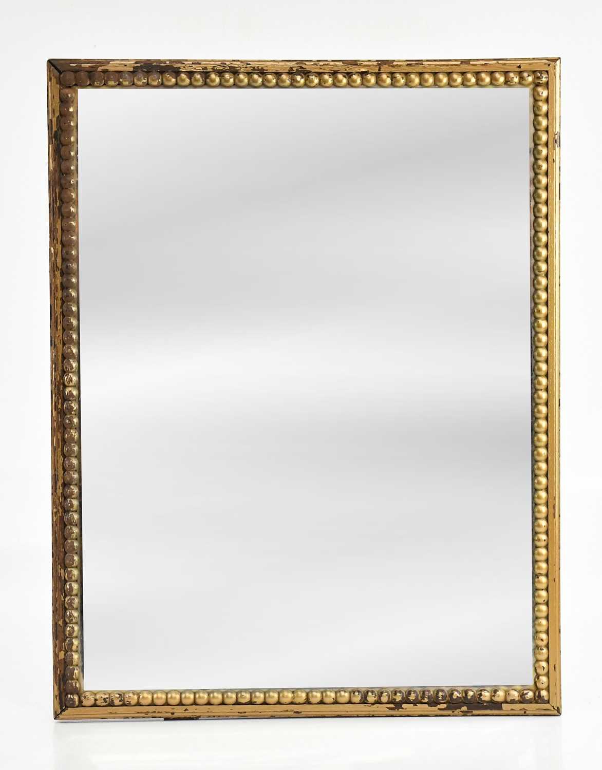 Lot 27 - A 19th century gilt framed rectangular wall...