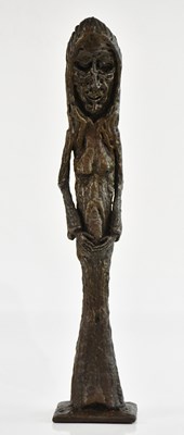 Lot 1206 - CHARLES FRAUGHAN; a welded steel sculpture,...