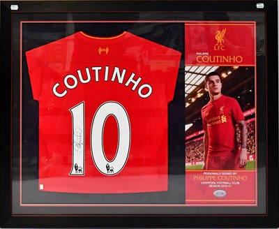 Lot 533 - LIVERPOOL FOOTBALL CLUB; a 2016-2017 signed...