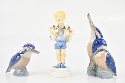 Lot 1647 - ROYAL WORCESTER; a figure, 'Monday's Child is...