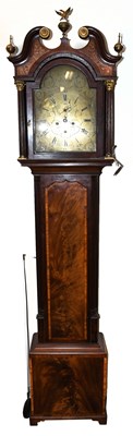 Lot 1510 - ARCHIBALD THOMSON, EDINBURGH; an 18th century eight day longcase clock