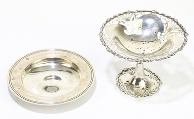 Lot 2305 - MARTIN, HALL & CO; a George V hallmarked...
