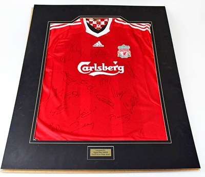 Lot 526 - LIVERPOOL FOOTBALL CLUB; a 2009-2010 home...