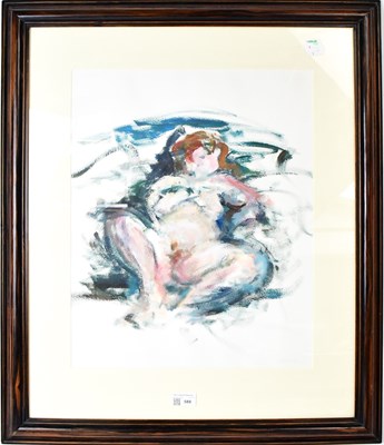 Lot 554 - SUSAN PRESCOTT; acrylic on paper, 'Study for...