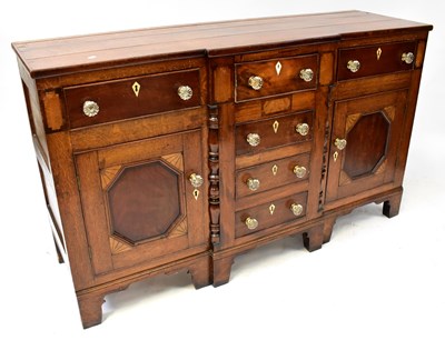 Lot 50 - A 19th century North Wales dresser with...