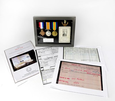 Lot 511 - LOYAL NORTH LANCASHIRE REGIMENT; a display of...