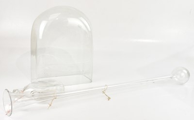 Lot 1783 - A French Victorian specimen glass, with...