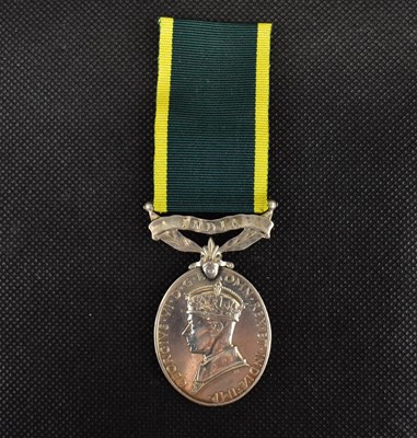 Lot 524 - A George VI India Efficiency Medal awarded to...