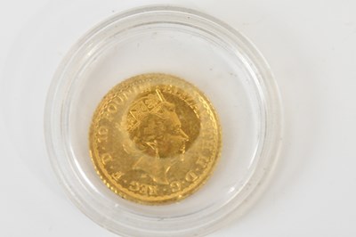 Lot 2494 - An Elizabeth II 1/10oz ten pound coin.