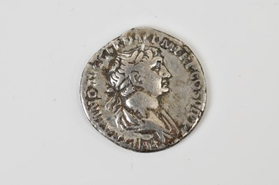 Lot 2535 - ROMAN IMPERIAL COIN; a silver Trajan Column...