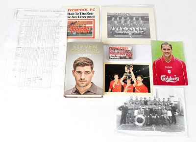 Lot 507 - LIVERPOOL FOOTBALL CLUB; a small quantity of...