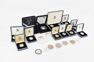 Lot 2569 - A collection of predominantly silver proof...