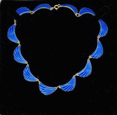 Lot 1004 - NILS ELVIK; a Norwegian sterling silver gilt...