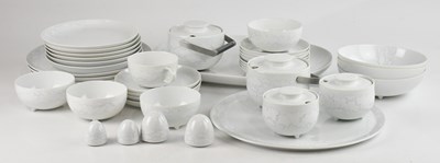 Lot 323 - ROSENTHAL; part dinner service in 'Cumulus'...