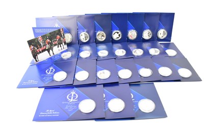 Lot 1026 - THE ROYAL MINT; a group of twenty-four silver...