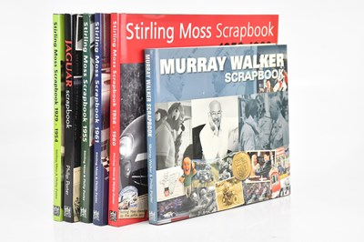 Lot 1485 - SIR STIRLING MOSS OBE & MURRAY WALKER; six...