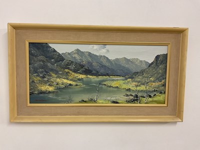 Lot 2244 - CHARLES WYATT WARREN (1908-1993); oil on...