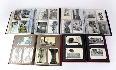 Lot 760 - Four albums of 20th century mixed European...