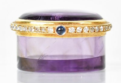 Lot 203 - An early 19th century 18ct gold mounted...