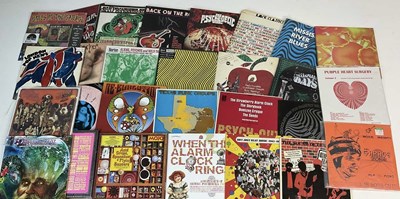 Lot 2448 - PSYCHEDELIA; twenty-seven albums of...