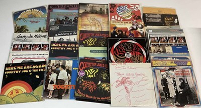 Lot 2450 - COUNTRY JOE & THE FISH; over thirty albums...