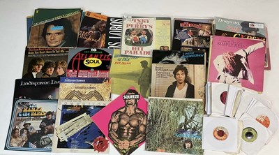 Lot 2451 - A mixed lot of over fifty albums and singles...