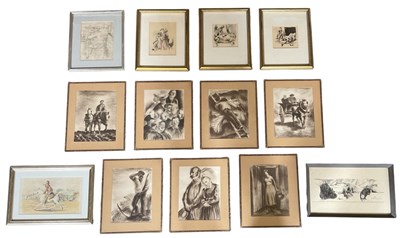 Lot 212 - A collection of approximately thirteen...
