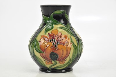 Lot 107 - RACHEL BISHOP FOR MOORCROFT; a small baluster...