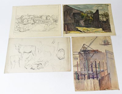 Lot 736 - EDWARD CARTER PRESTON (1886-1965); two pencil...