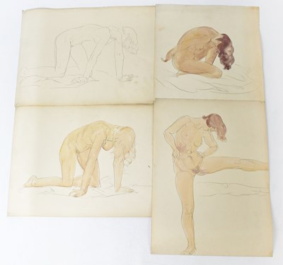 Lot 464 - EDWARD CARTER PRESTON (1886-1965); ten pencil,...