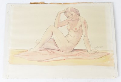 Lot 684 - EDWARD CARTER PRESTON (1886-1965); pencil with...