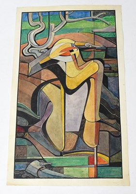 Lot 770 - EDWARD CARTER PRESTON (1886-1965); watercolour,...