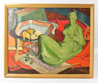 Lot 774 - EDWARD CARTER PRESTON (1886-1965); oil on...