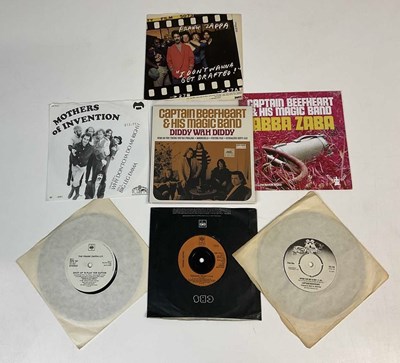 Lot 2477 - FRANK ZAPPA & CAPTAIN BEEFHEART; singles...