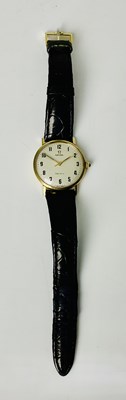 Lot 687 - OMEGA; a gentleman's vintage 9ct yellow gold...