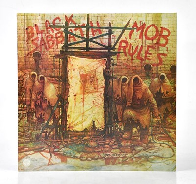 Lot 338 - BLACK SABBATH; 'Mob Rules' (6302 119), on...