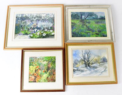 Lot 814 - Three watercolours, comprising Mary Ferguson, '...